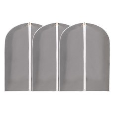 Phineaseu 加厚防水防潮拉鍊式衣物防塵套, 3個, 1入