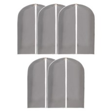 피니어스 두꺼운 방수 방습 지퍼식 의류커버, 5개, 1개입