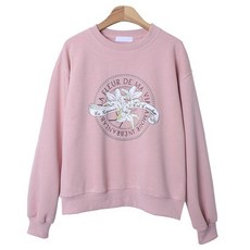 린다샵 로도코 플라워 나염 데일리 맨투맨 cpt15771k48