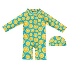 aquatica 幼兒一件式防磨衣 + 帽子套組 AQABS401