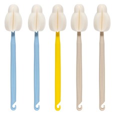 엠피엘 롱 더블버블 젖병솔 5p 세트 25cm, 혼합색상, 1세트