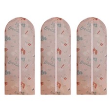 피니어스 지퍼식 방수 방습 옷 먼지 커버 케이스 A타입, 3개, 1개입