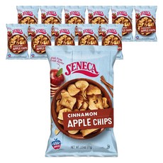SENECA 蘋果脆片餅乾 肉桂, 12個, 71g