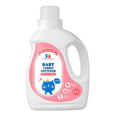 BUSYANGEL 柔順嬰兒衣物柔軟精 爽身粉香, 2L, 1瓶