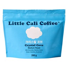Little Cali 水晶灣咖啡豆, 原豆(未研磨), 200g, 1個