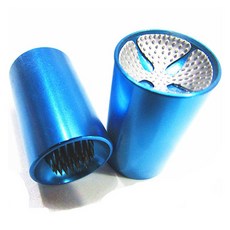 迷你撞球桿頭打磨修整工具, 藍色