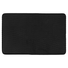 Tamsaa 蜂巢狀雙層貓砂墊, 黑色, 1片