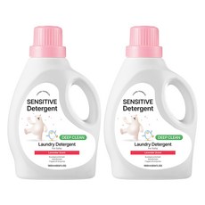 Saenghwalgongsik 敏感嬰幼兒用洗衣精, 2個, 1.8L
