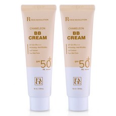 FACE REVOLUTION Chameleon BB霜 SPF50+ PA++++, 50ml, 2條