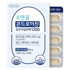 GREEN STORE 牛軟骨軟骨素黏多醣蛋白1200 60g, 1個, 60顆