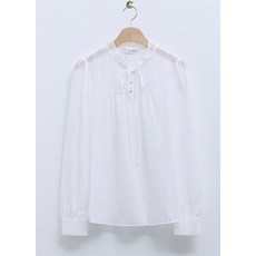 로엠 여성용 하이넥 블라우스