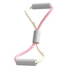 마켓감성 8자 텐셔너 밴드, 핑크 + 옐로우, 5개