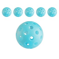 夜光匹克球 40孔, 藍色, 6個