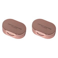 피어니스트 글로시 콤보 렌즈케이스, 핑크, 2개
