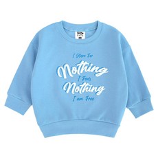 KIDSCREW 兒童款 Free Nothing 長袖大學T