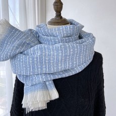 아뗄릭 에스닉 컬러 격자 패턴 머플러 14660