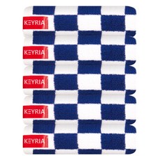 키리아 타올 150g 코마사, 블루체스, 5개