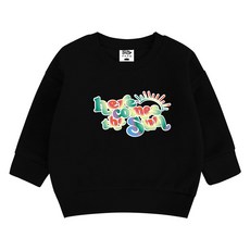 KIDSCREW 兒童 The Sun 長袖大學T