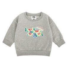 KIDSCREW 兒童The Sun長袖大學T