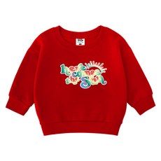 KIDSCREW 兒童The Sun長袖大學T