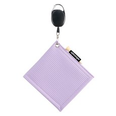 wosofe Robroco 高爾夫球清潔捲軸鋼絲毛巾, 紫色