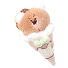 MerciBand SK I&D Jujukon 娃娃鑰匙圈, 1個, 咖啡味