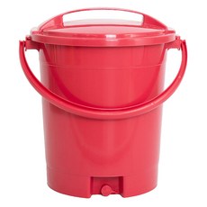 Clean Mate 排水擠水桶 10L, 紫紅色, 1個