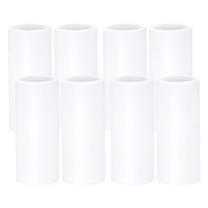 MONACO OLIVE 矽膠粉紅護理管狀帶, 白色, 8個