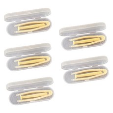 PEONIST 隱形眼鏡吸附夾, 黃色, 5個