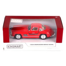 KiNSMAR 1954 賓士 300 SL 汽車玩具 KT5346, 紅色, 1個