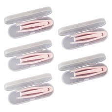 PEONIST 隱形眼鏡吸附夾, 粉紅色, 5個