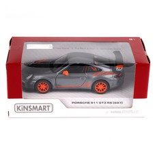 킨스마트 포르쉐 911 GT3 RS 완구 자동차 KT5343, 그레이, 1개