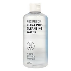 recipebox 韓兔 Ultra pure卸妝水, 300ml, 1瓶