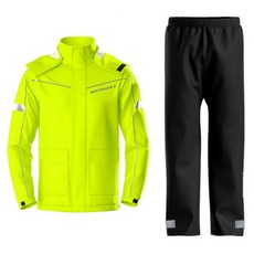 드라이마스터 라이딩 우비 상하의 세트, 네온