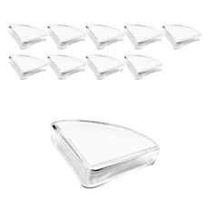 Lindabebe 邊角防撞條 纖薄圓角型, 透明, 10個