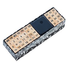 日曆印章 月份 日期 數字印章 手帳裝飾