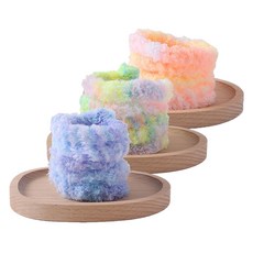 알로데 플러시 공예 철사 세트 번들1번, 솜사탕, 블루, 살구, 1세트