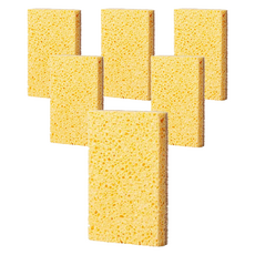 National University 365 龍舌蘭纖維雙面菜瓜布, 1入, 6個