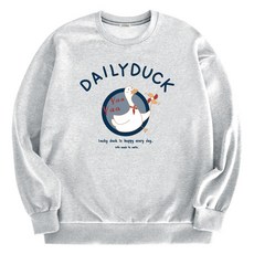 언터널 특양면 데일리덕 오버핏 맨투맨