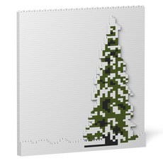 크리스마스 트리 그림 블럭, 혼합색상, 1개