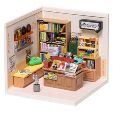 Rolife Robotime DIY 袖珍書店 DW004, 1個, 混合色