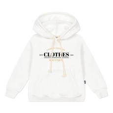 nykids 兒童刷毛寬鬆版長袖連帽T恤 W265