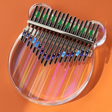 Toppia 簡易卡林巴琴 17音 彩虹小熊, 1個