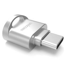 UNiCORN Type-C OTG TF Micro SD 讀卡機, 1個