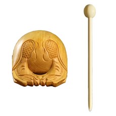 Topia 黃楊木 木魚 佛磬 雙龍 小葉 黃楊木, 單一商品, 1個