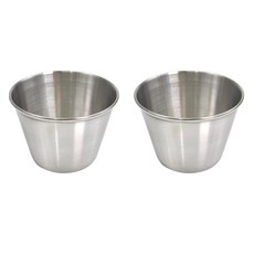 kitchen U Camping Sketch迷你醬料碗 小, 2個, 銀