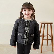 MARI N MORI 女童款經典輕量絎縫外套 ME4GJP62