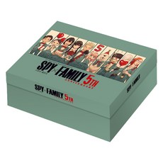Haksanpub 鶴山文化社 SPY×FAMILY 間諜家家酒 5週年紀念盒裝套組, 遠藤達哉, 鶴山文化社(漫畫)