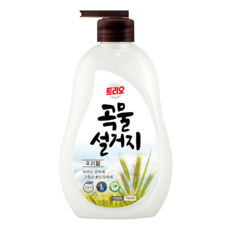 Trio 小麥成分蔬果碗盤潔液, 750ml, 1瓶
