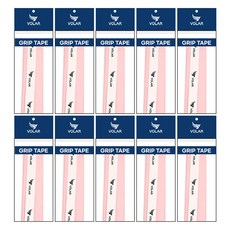 VOLAR 羽球粉彩握把布, 淺粉色, 10個